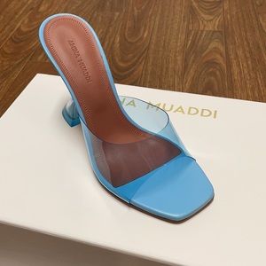Amina Muaddi ‘Lupita’ PVC Sandal